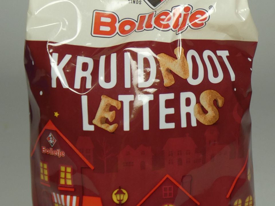 Kruidnoten Letters 200g Bolletje