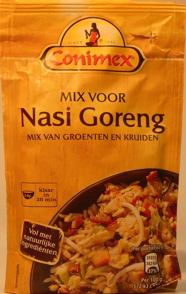 Nasi Goreng Vegetable Mix - Conimex | Products - Gouda Cheese Shop