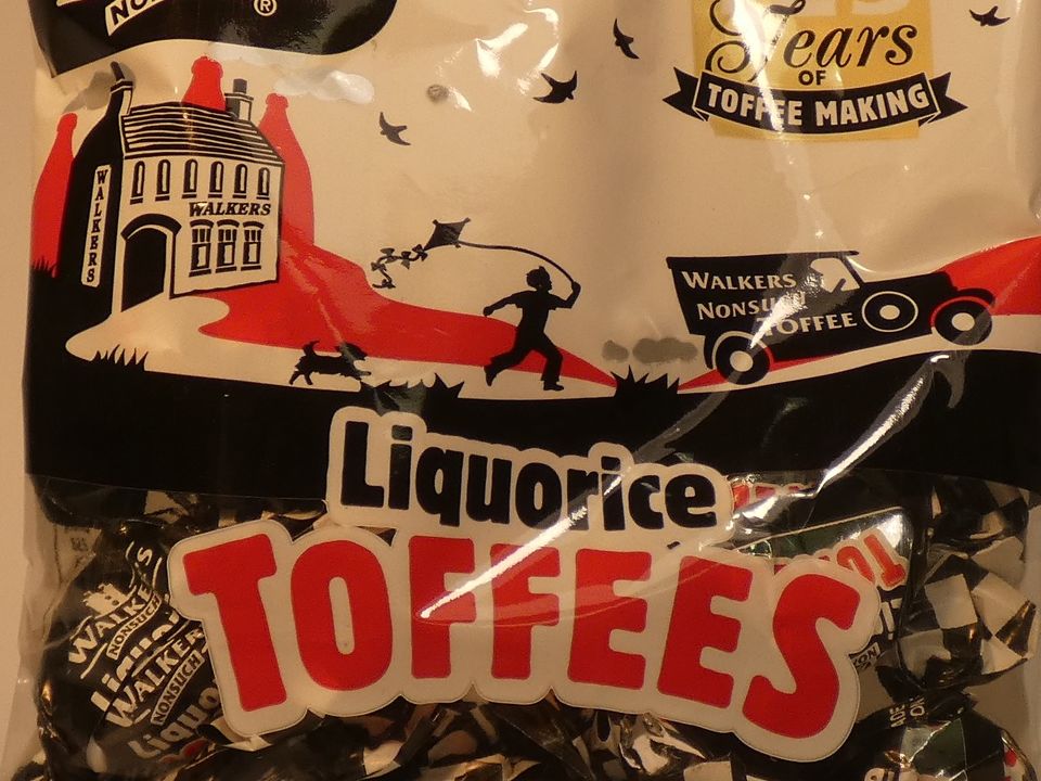 Licorice Toffees Walkers