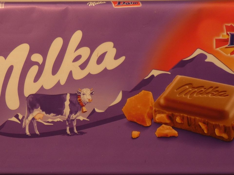 Chocolate Bar Daim Milka